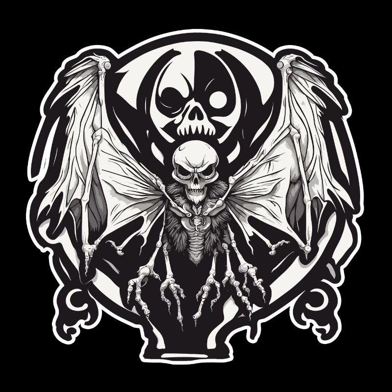 Mothman / Moth / Insect / Mythical Creature / Flutter