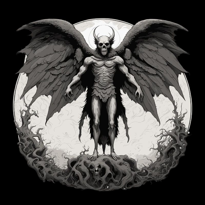 Mothman / Moth / Insect / Mythical Creature / Flutter
