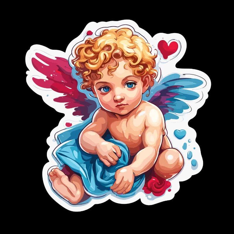 Cupidon / Amour / Flèche / Coeur / Saint Valentin