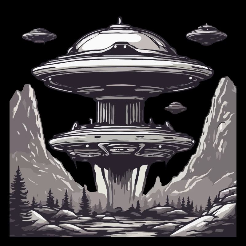 Alien / Raumschiff / Ufo / Area 51 / All / Mars
