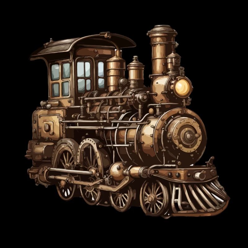 Zug / Lokomotive / Dampflok / Eisenbahn / Lock