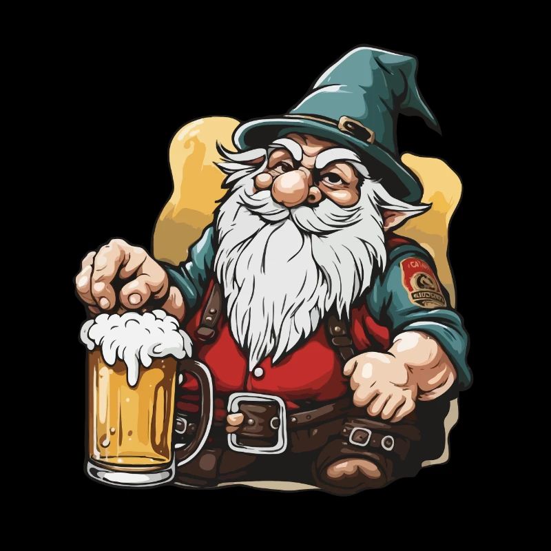 Gartenzwerg / Märchenland / Kobold / Gnom / Logo