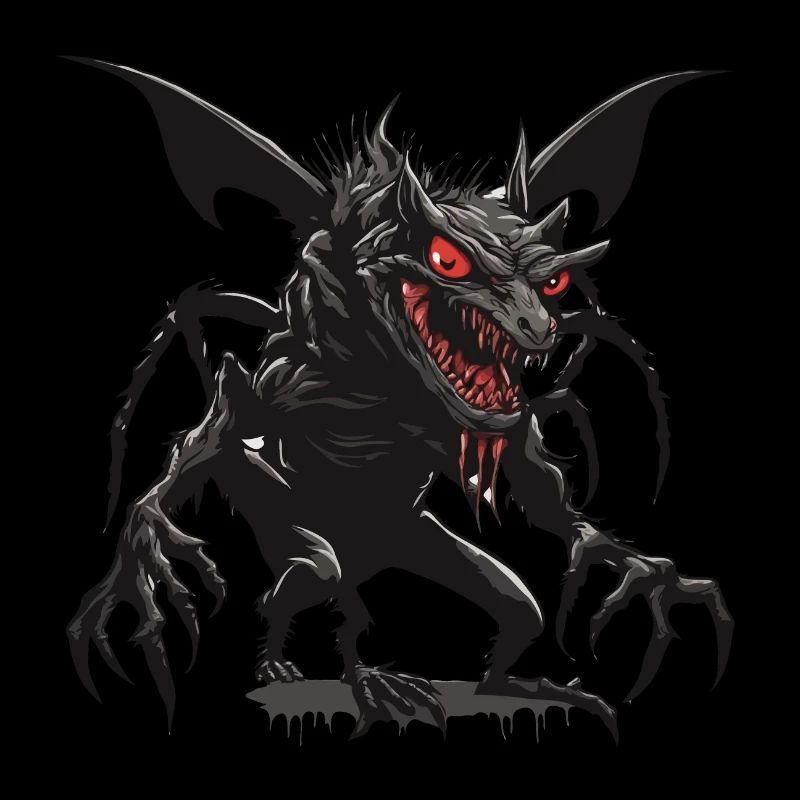 Chupacabra / Sucking Creature / Monster /Spain