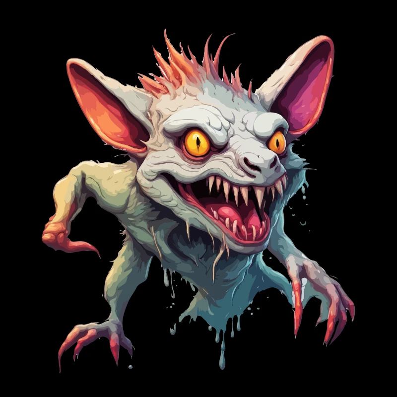 Chupacabra / Créature suceuse / Monstre /Espagne