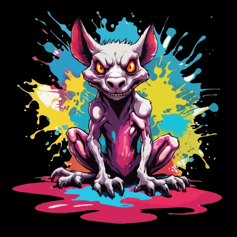 Chupacabra / Sucking Creature / Monster /Spain