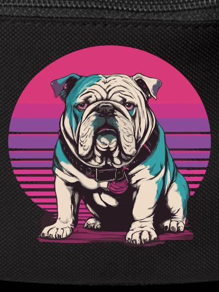 Retro Bulldog Illustration