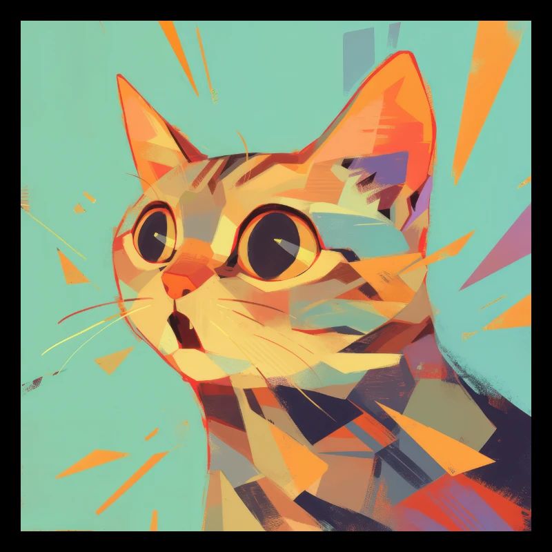 Chat, Motif De Chat