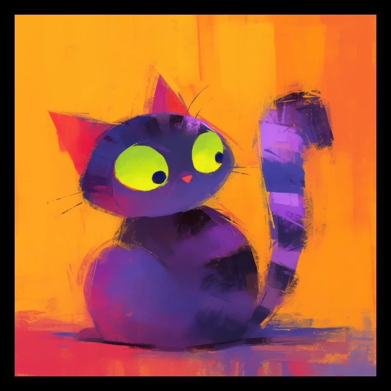 Chat, Motif De Chat