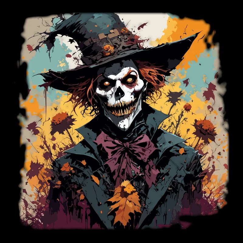 Vogelscheuche / Erntehelfer / Maisfeld / Feld