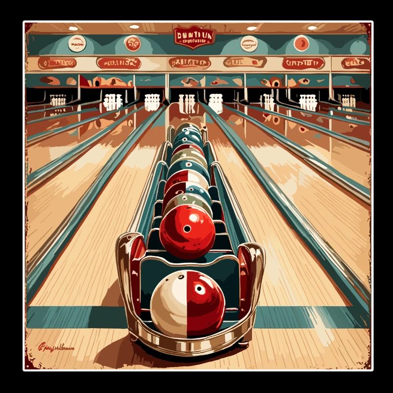Bowling / Quilles / Bowling / Pin / Strike