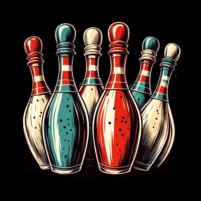 Bowling / Quilles / Bowling / Pin / Strike