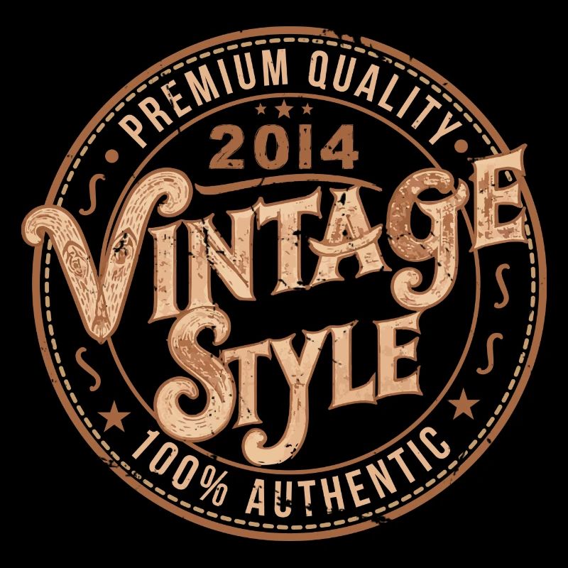 Vintage 2014 Cadeau D'anniversaire 2014 Rétro 2014