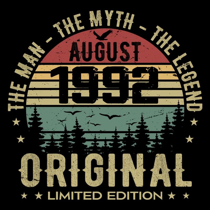 Legend Since Aug 1992 Birthday Gift 1992