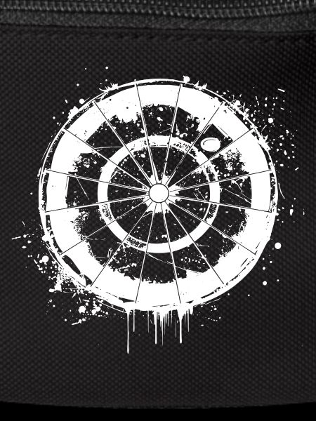 Dartboard Street Art