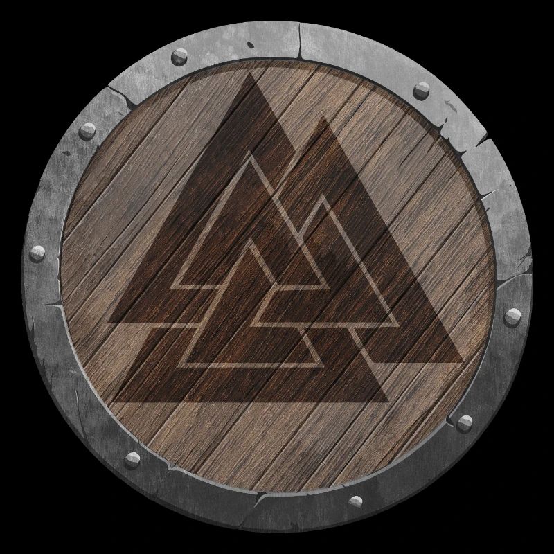 Valknut Wikingersymbol