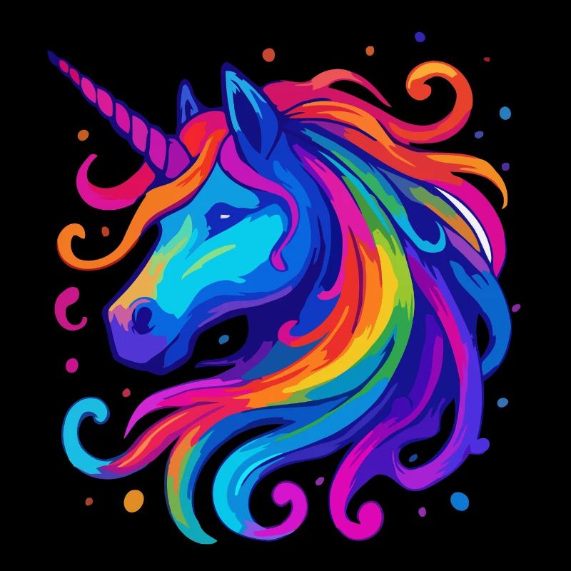 Regenbogen Einhorn
