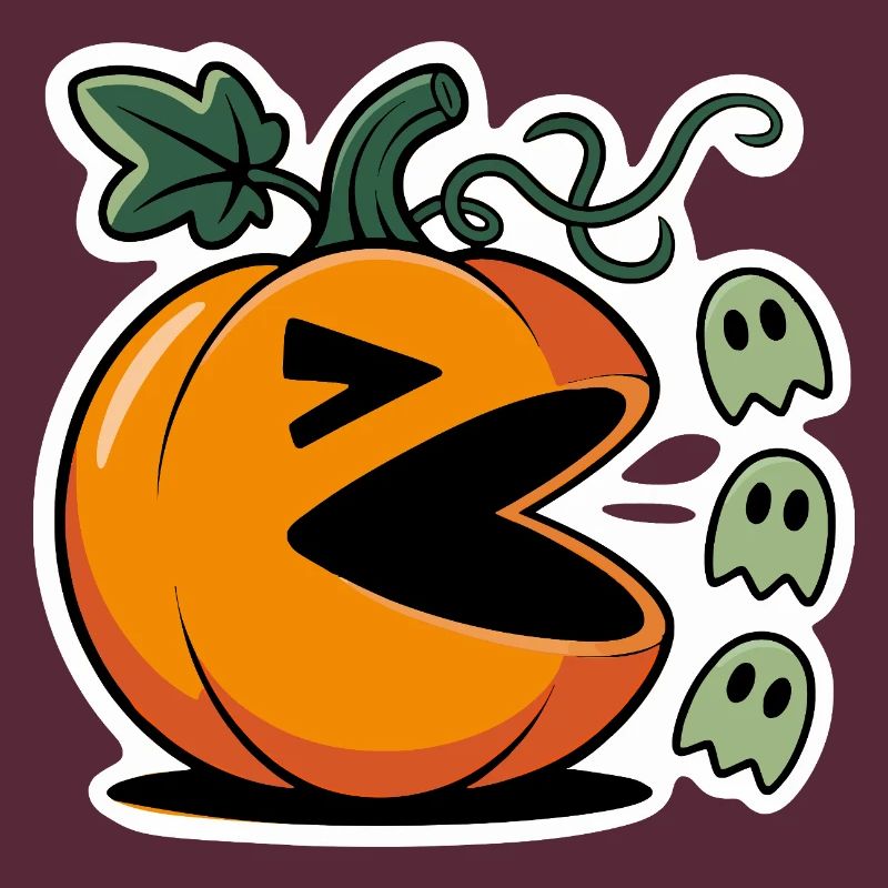 Conception de jeu de citrouille d’Halloween