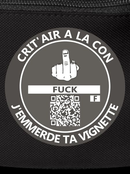 Stupid Crit'air sticker