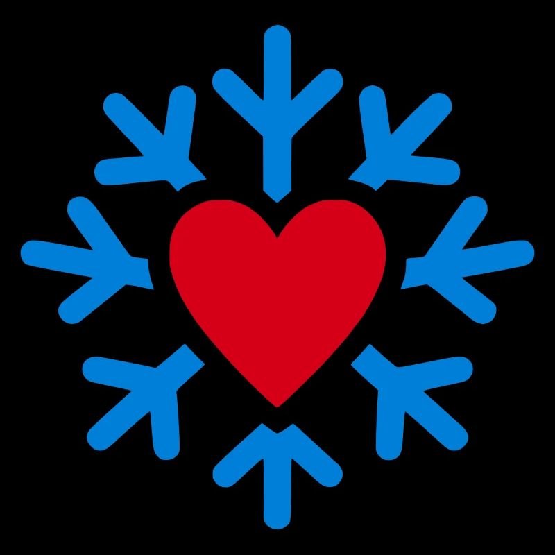 Winterherz im Eiskreis