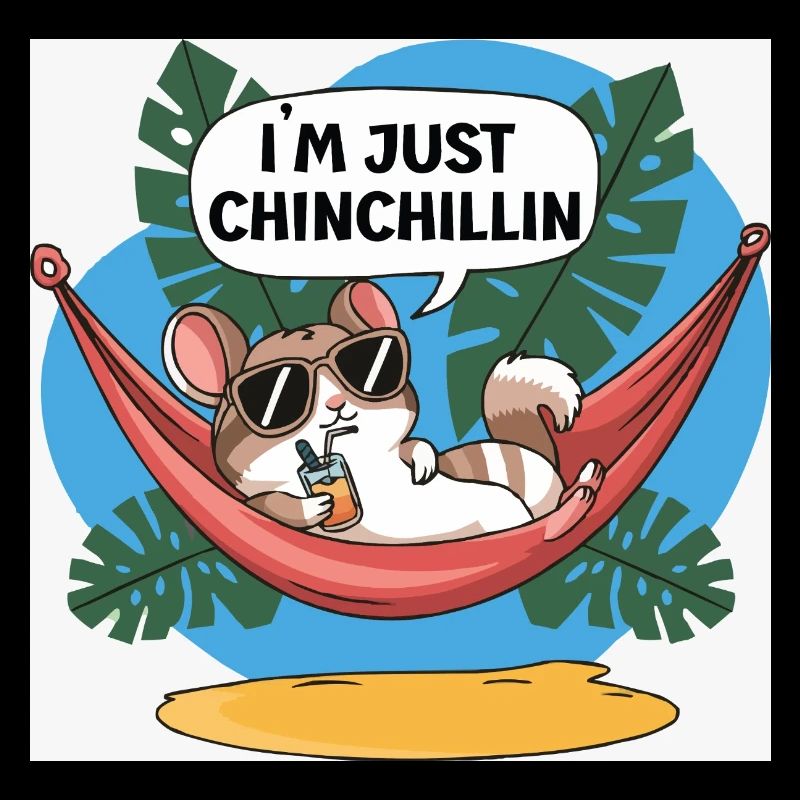Chinchillin Hammock Tropical Chill