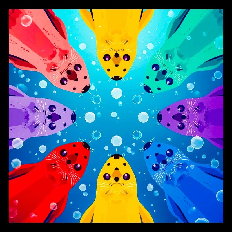 Koi Cercle Coloré