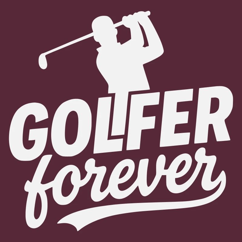 Golfer Forever Logo-Motiv