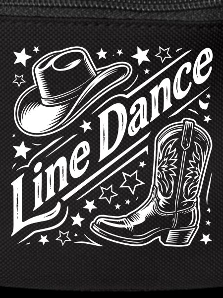 Line Dance Western Graphic
