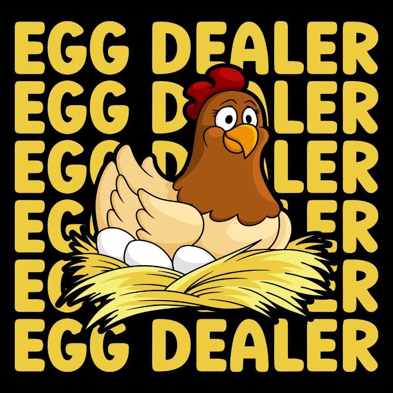 Egg Dealer Egg Farmer Chicken Lover