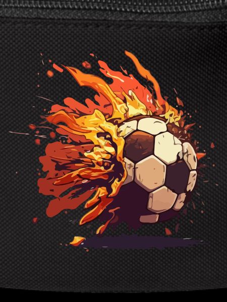 Balloon on fire