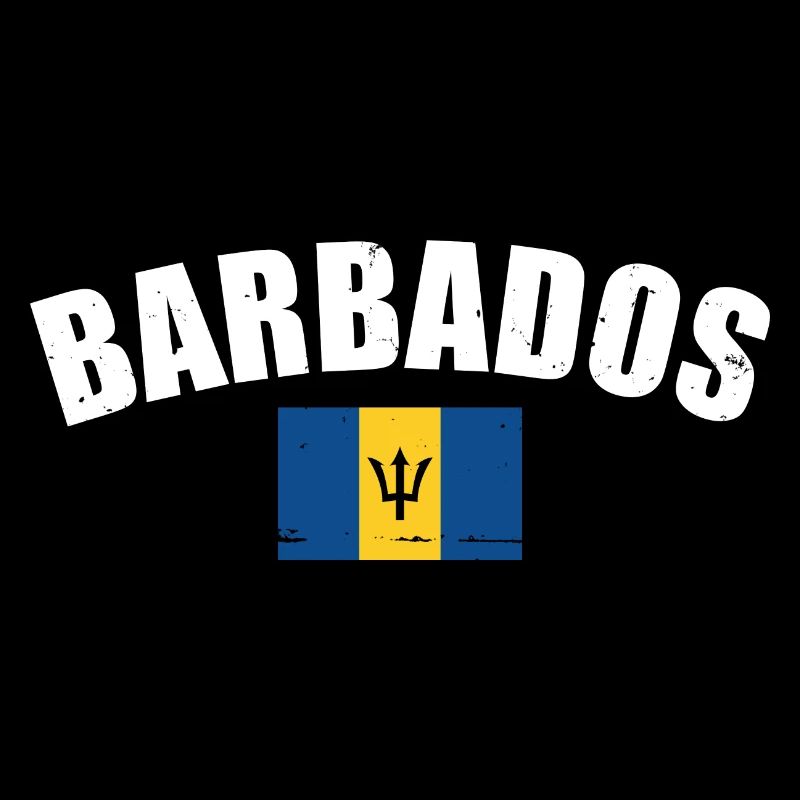Barbade Barbade Drapeau Barbadien
