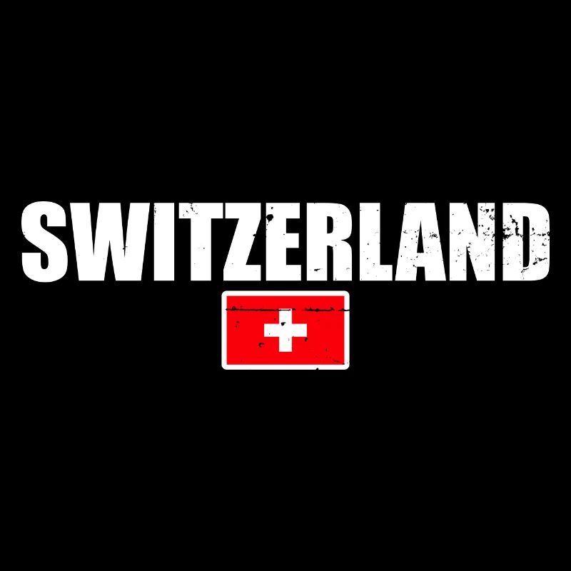Suisse Vintage Drapeau Suisse