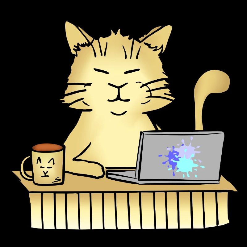 Chat de bureau