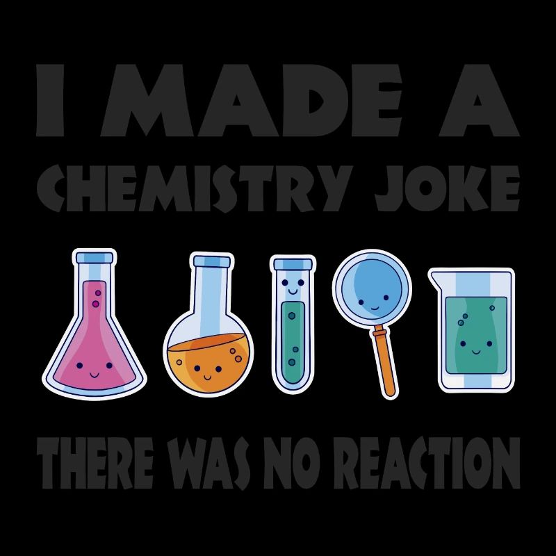Blague de chimie, il n’y a pas eu de réaction