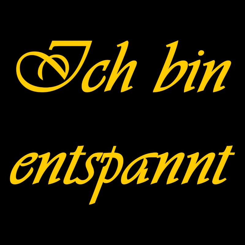 Ich bin entspannt