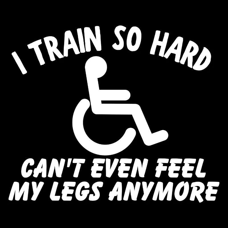 Leg Day Funny Handicap Workout Gym Amputee