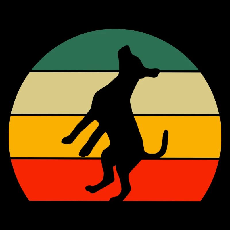 Retro Hunde Geschenk Süßer Dackel