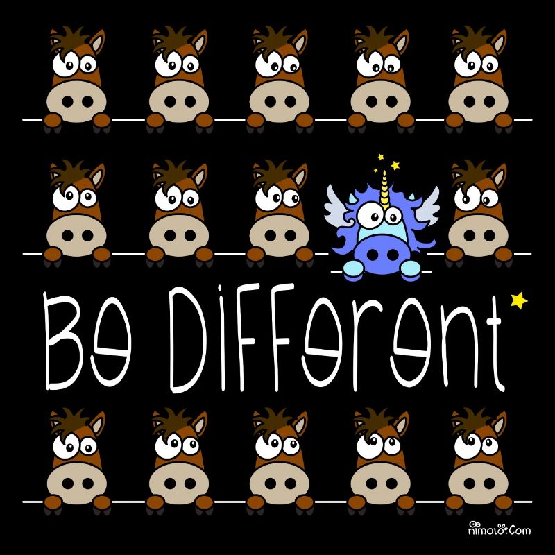 Licorne Bleu - Be Different, WT