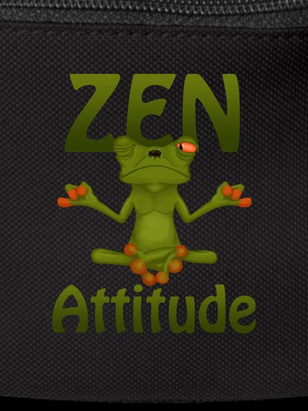Frog Zen Attitude