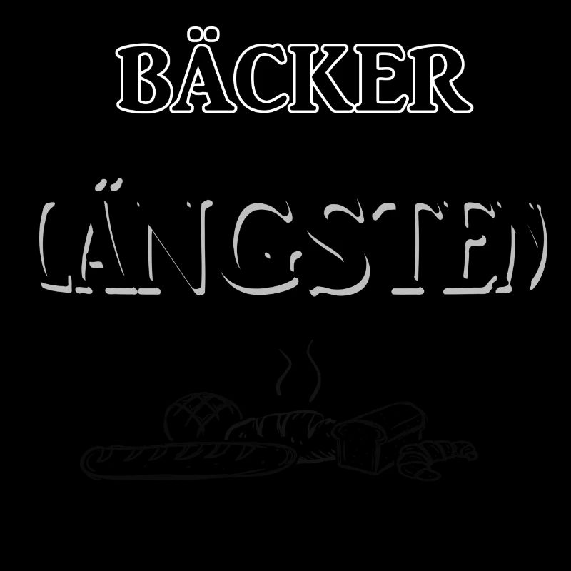 Berufeshirt:Bäcker haben den LÄNGSTEN - Arbeitstag