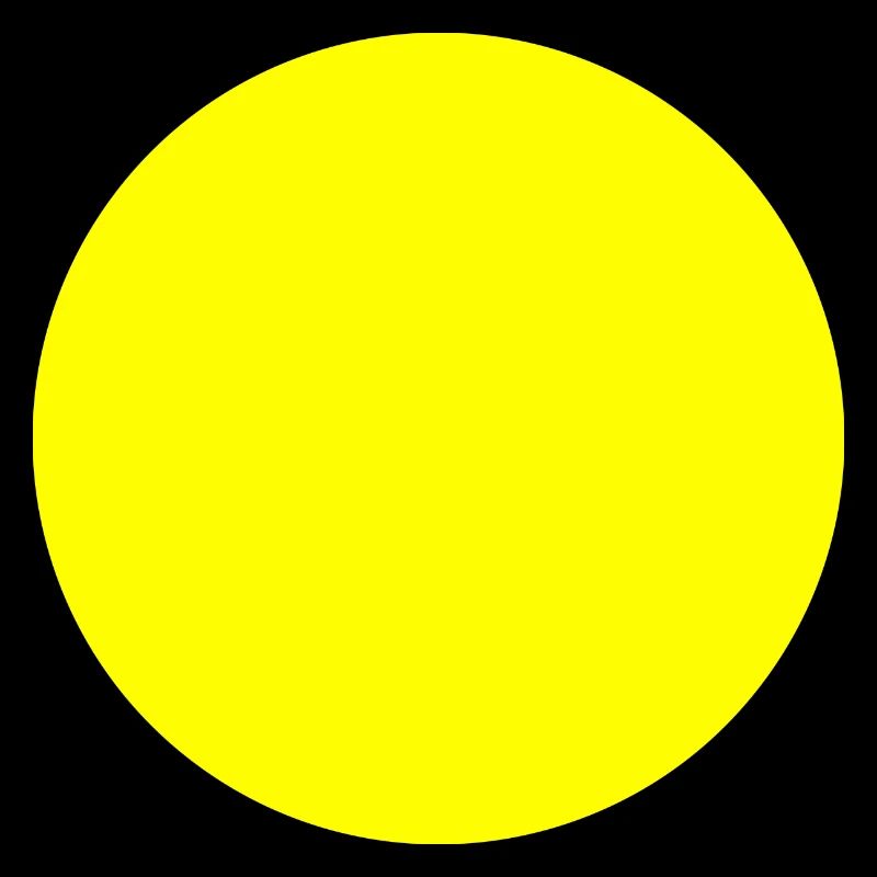 Circle yellow