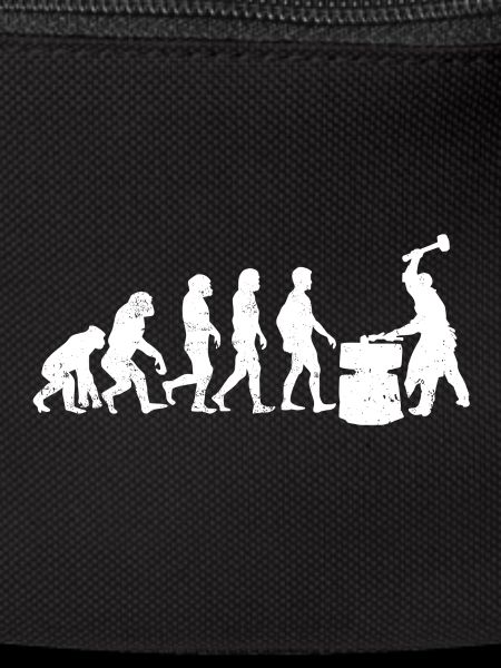 Schmied evolution geschenk schmiedekunst hammer