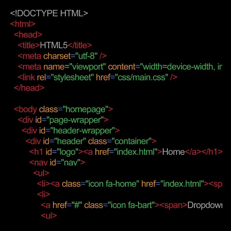 HTML5 code