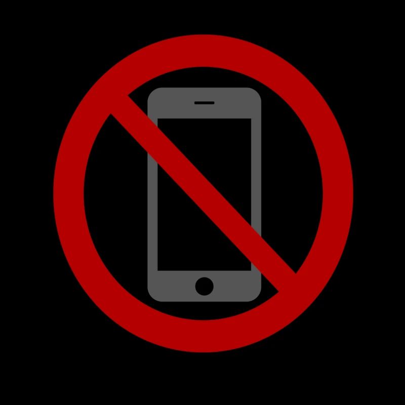 Téléphone interdit.
