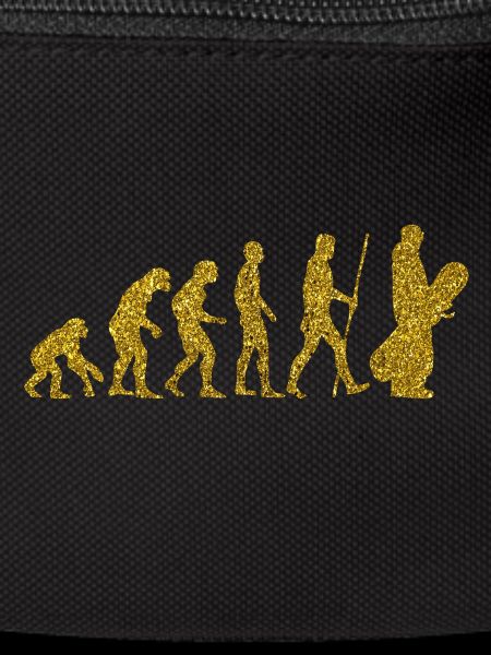 Evolution Snowboard Golden Glitter Effekt
