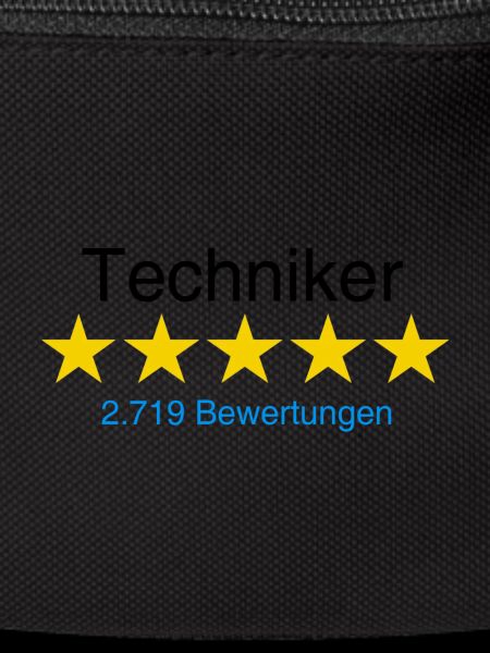 Techniker mit Bewertung