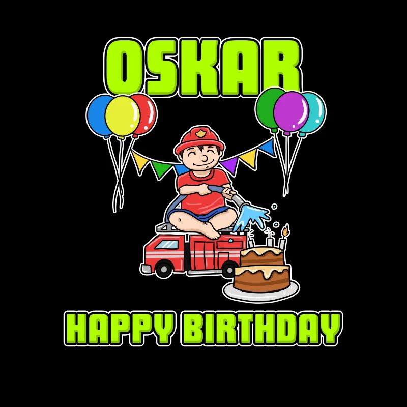 Birthday Fire Brigade Oskar Gift Birthday