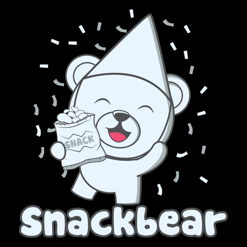Snack bear / snack bear with hat