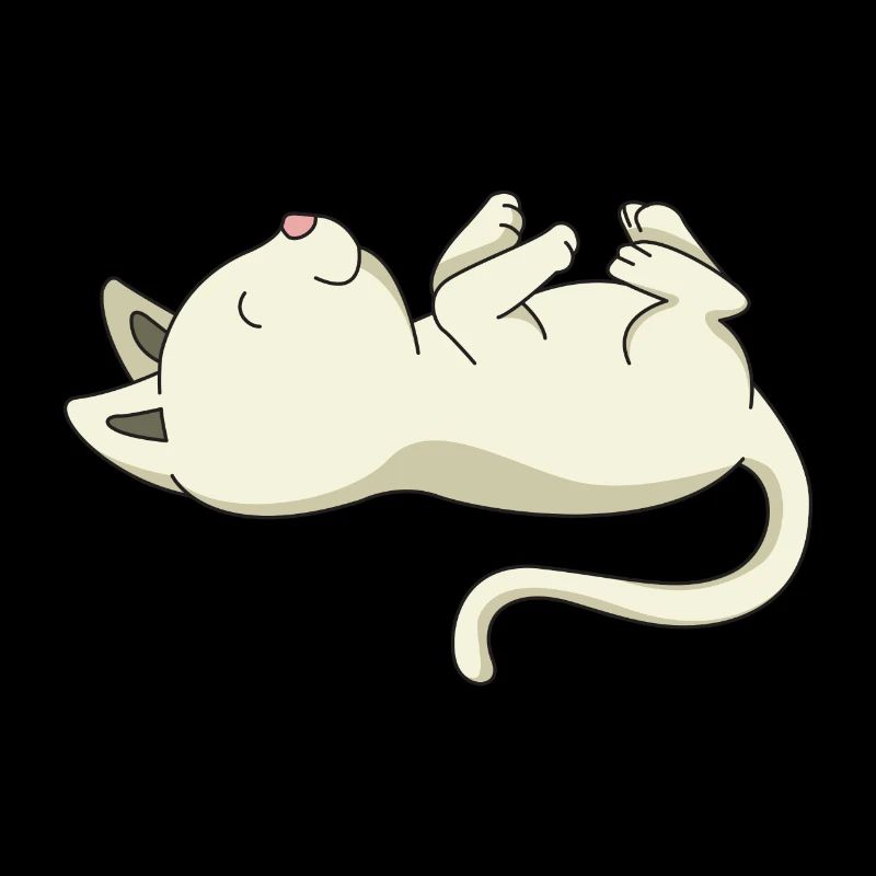 Chaton dormant cadeau de compagnie