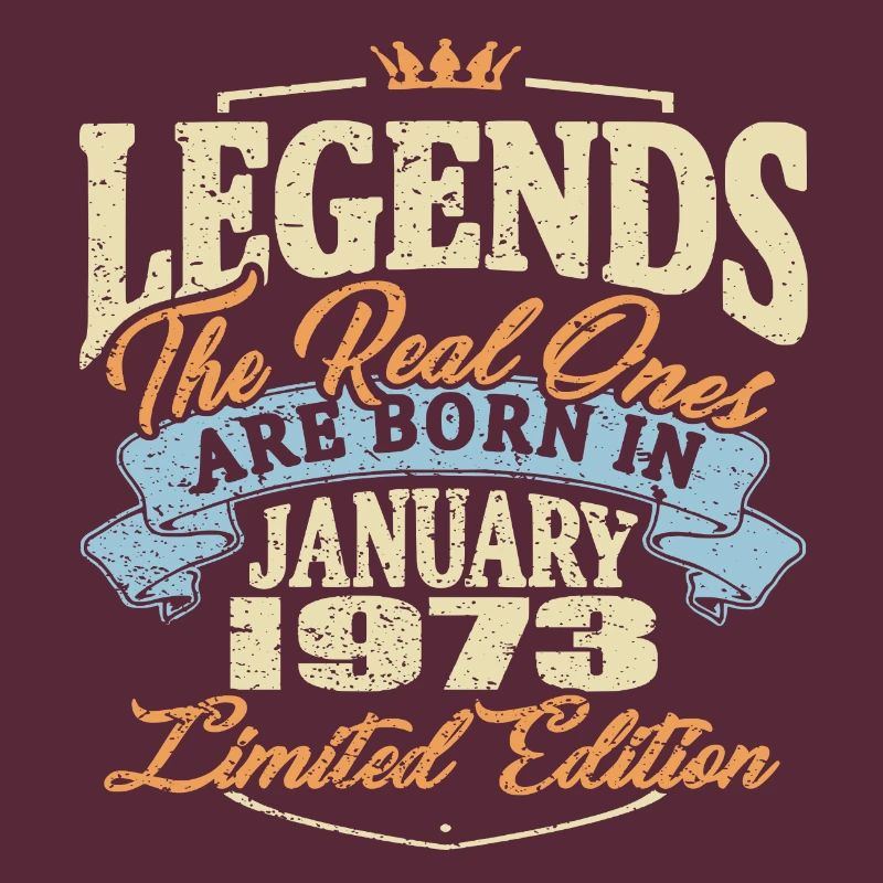 Echte Legenden werden im Januar 1973 geboren