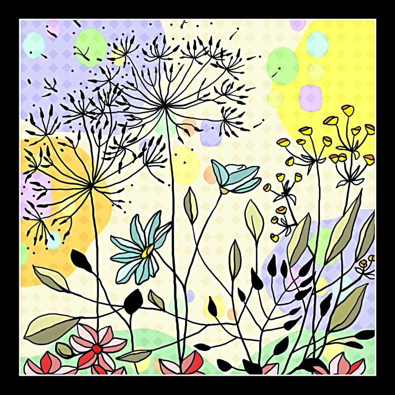 Pissenlits dans la Prairie